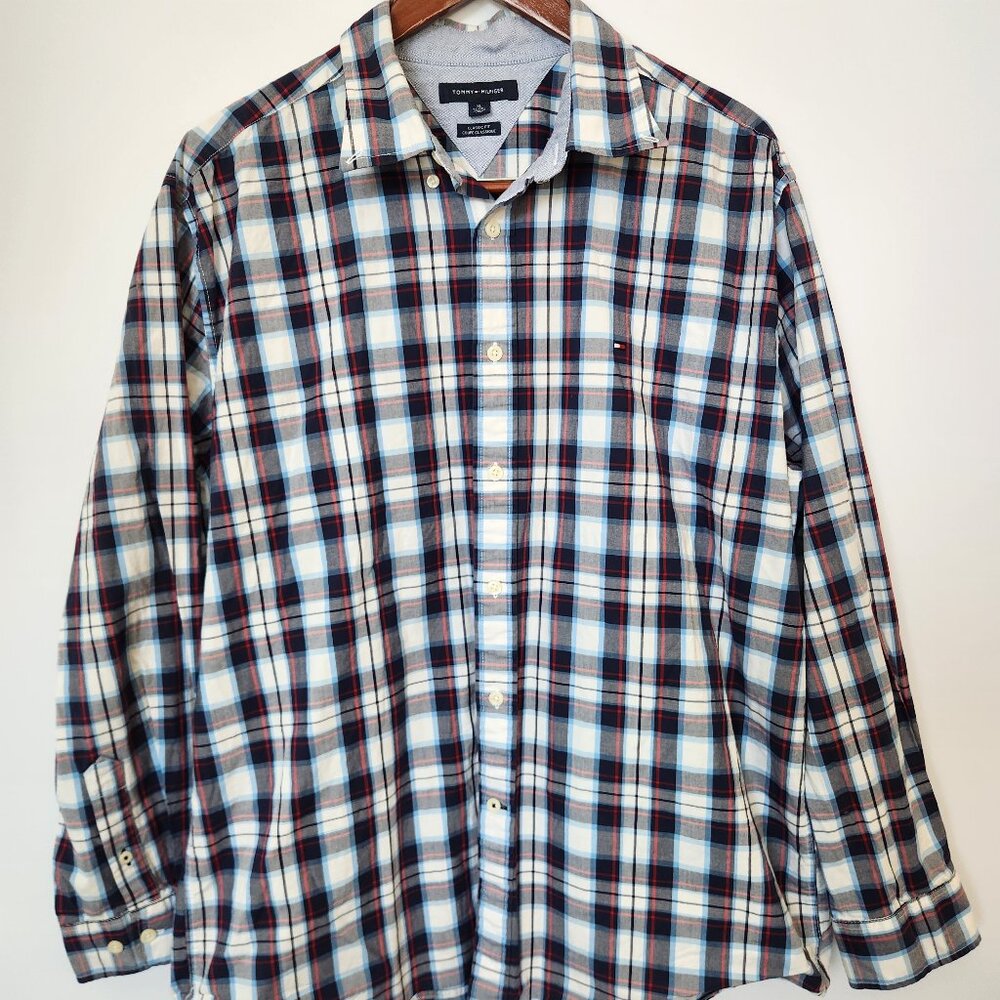 Tommy Hilfiger Shirt Mens Extra Large